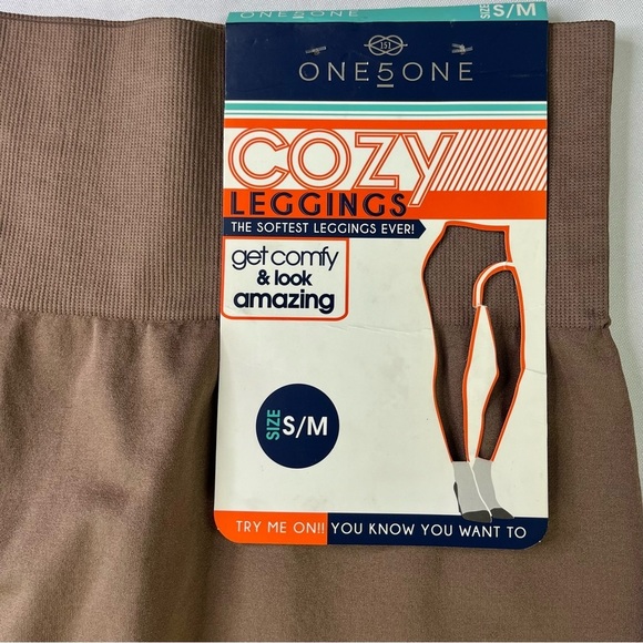one5one Cropped Soft Cozy Leggings Womens Size S/M - NWT - Picture 2 of 8